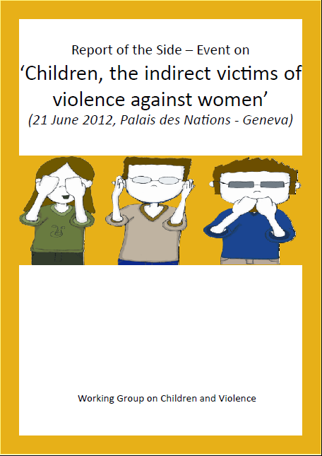 report children indirect victims violence cover